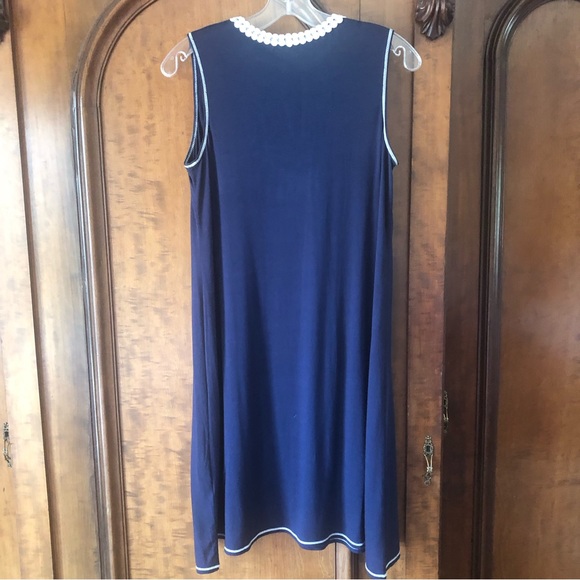 Max Studio - Navy Blue A-Line Dress❗️ - Picture 4 of 5